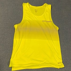 Nike dri-fit neon running tank top